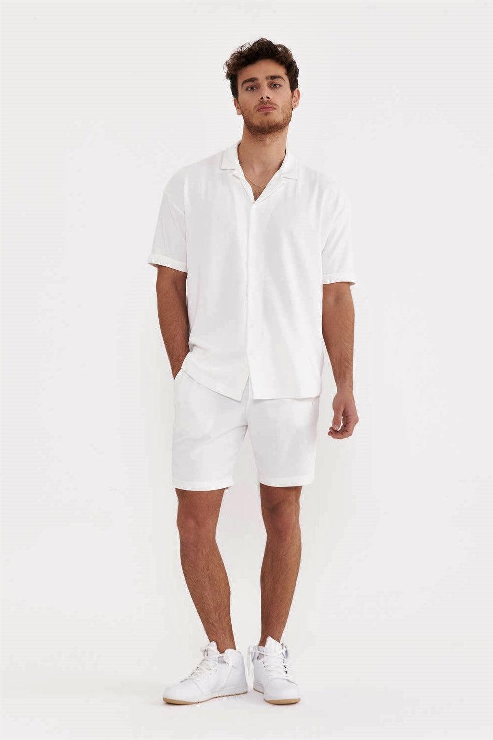 Men's White Shirt & Short Outfit THIMOON®