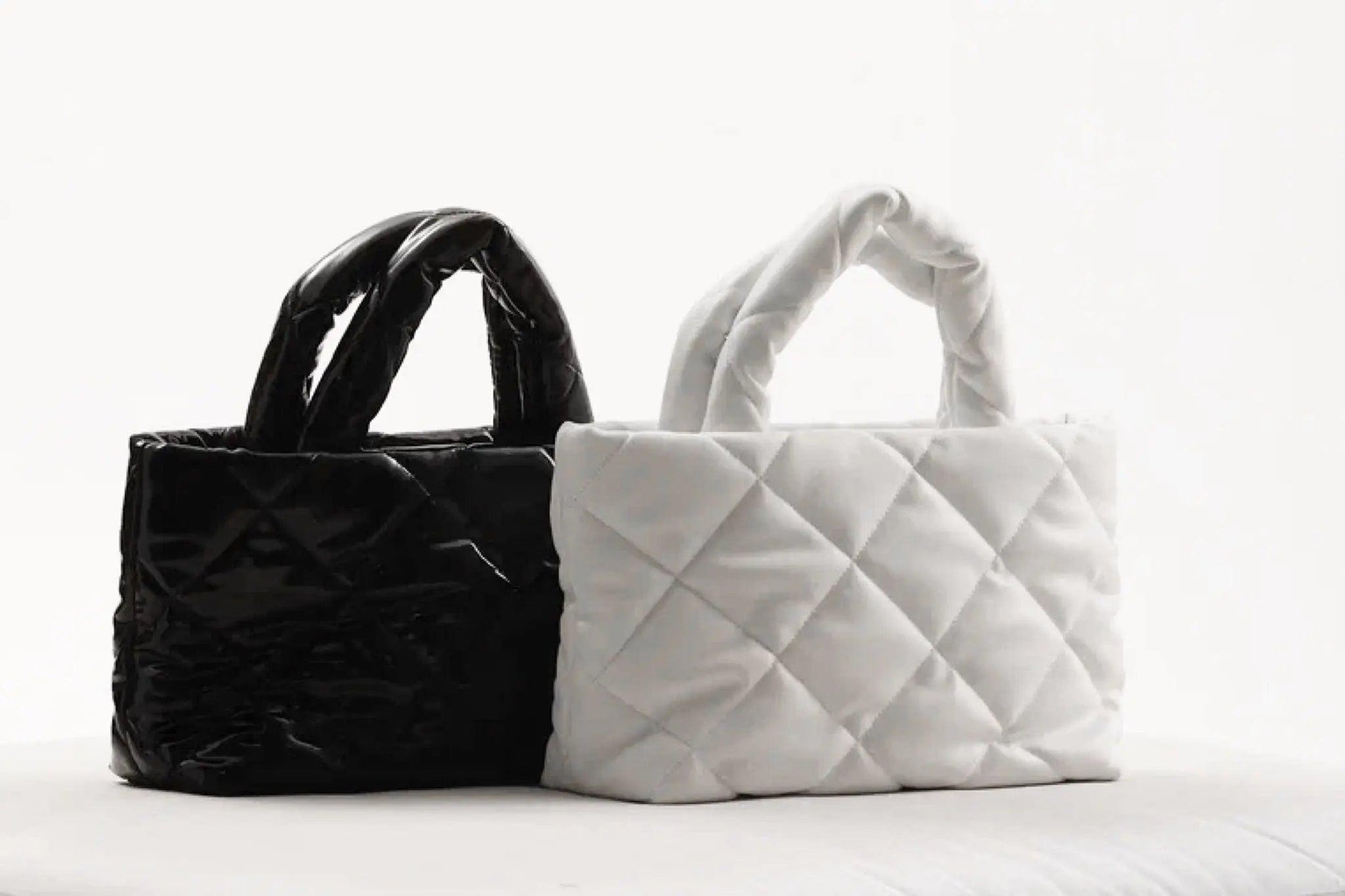 Women's Black Leather Hand & Shoulder Bag THIMOON®